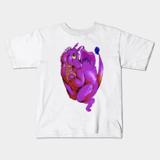 Purple dragon Kids T-Shirt